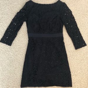Tory Burch lace dress in navy size 2
